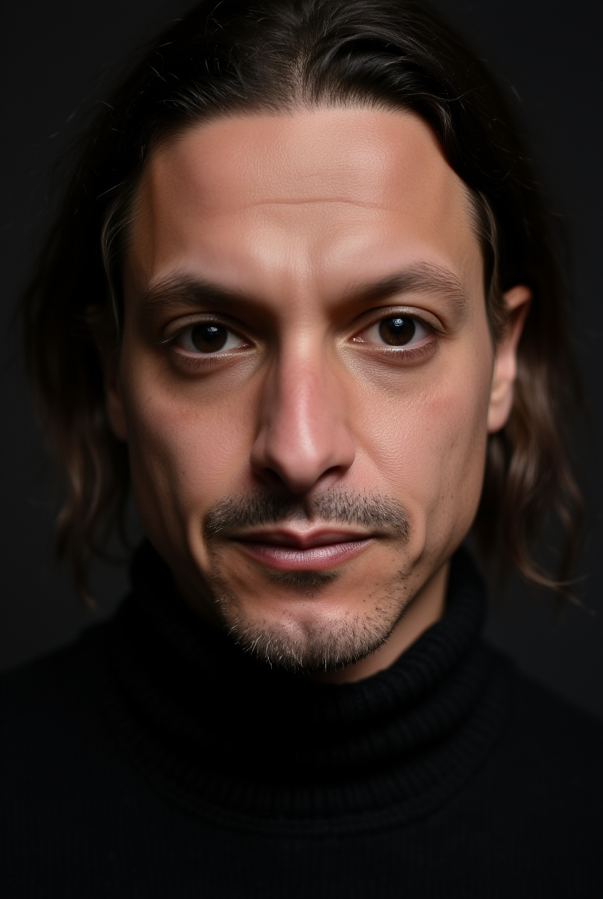 מורן קל - פורטרט אינטנסיבי בסוודר גולף