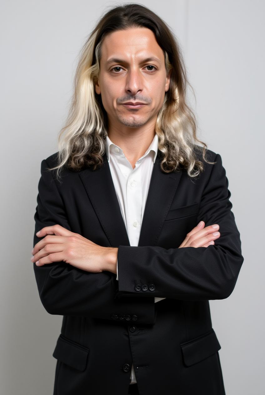 מורן קל - צילום מקצועי בחליפה שחורה